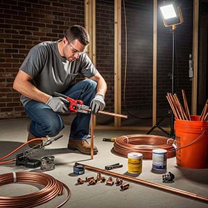 تمديد وتأسيس نحاس المكيفات، تركيب جريلات الهواء، دكت التكييف المركزي، صيانة دورية سنوية، أفضل شركة تمديد نحاس، فنيون متخصصون